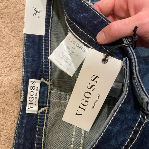 NWT Virgoss Heritage Fit Bootcut Jeans size 12 33x32 - Picture 4 of 4